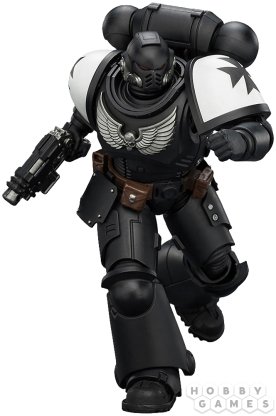 Фигурка JoyToy. Warhammer 40,000: Black Templars Intercessor with Bolt Rifle, Bolt Pistol and Chainsword фото 4
