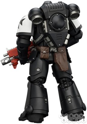 Фигурка JoyToy. Warhammer 40,000: Black Templars Intercessor with Bolt Rifle, Bolt Pistol and Chainsword фото 5