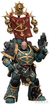 Фигурка JoyToy. Warhammer 30,000: Sons of Horus Vheren Ashurhaddon, Master of the True Sons, with the Axe Serpentis фото 4