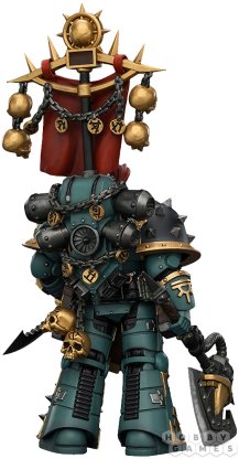 Фигурка JoyToy. Warhammer 30,000: Sons of Horus Vheren Ashurhaddon, Master of the True Sons, with the Axe Serpentis фото 5