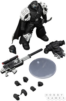 Фигурка JoyToy. Warhammer 30,000: Raven Guard Mor Deythan with Nemesis bolt rifle фото 6
