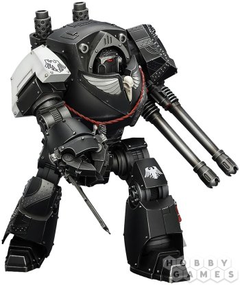 Фигурка JoyToy. Warhammer 30,000: Raven Guard Contemptor Dreadnought with Gravis autocannon and Chainfist фото 4