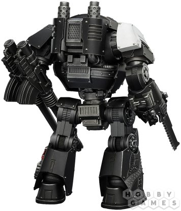 Фигурка JoyToy. Warhammer 30,000: Raven Guard Contemptor Dreadnought with Gravis autocannon and Chainfist фото 5