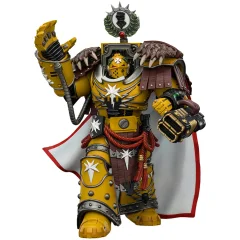 Фигурка JoyToy. Warhammer 30,000: Imperial Fists Lord Castellan Evander Garrius, The Tyrant of Cthonia with the Subjugator and Incineratus