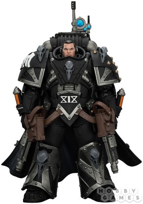 Фигурка JoyToy. Warhammer 30,000: Raven Guard Kaedes Nex, the Blood Crow with Fulcrum hand cannons фото 2