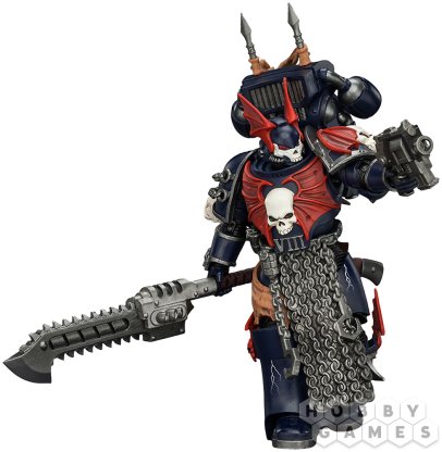 Фигурка JoyToy. Warhammer 30,000: Night Lords Legion Praetor with Jump pack фото 3