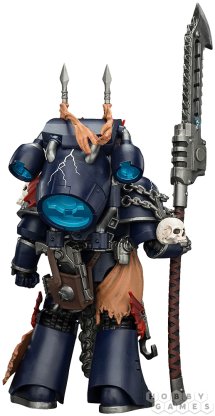 Фигурка JoyToy. Warhammer 30,000: Night Lords Legion Praetor with Jump pack фото 4