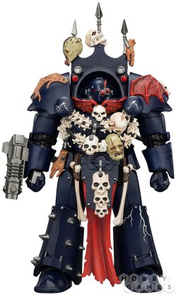Фигурка JoyToy. Warhammer 30,000: Night Lords Legion Praetor in Tartaros Terminator Armour фото 2