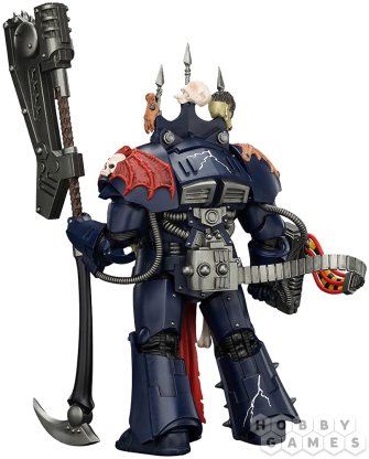 Фигурка JoyToy. Warhammer 30,000: Night Lords Legion Praetor in Tartaros Terminator Armour фото 4