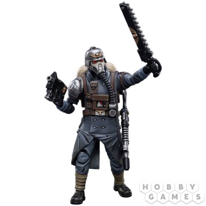 Фигурка JoyToy. Warhammer 40,000: Astra Militarum Death Korps of Krieg Veteran Squad Sergeant