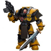 Фигурка JoyToy. Warhammer 30,000: Imperial Fists Legion Cataphractii Terminator Squad Legion Sergeant