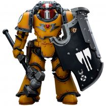 Фигурка JoyToy. Warhammer 30,000: Imperial Fists. Legion MkIII Breacher Squad Sergeant with Thunder Hammer