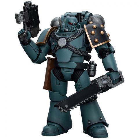 Фигурка JoyToy. Warhammer 30,000: Sons of Horus. MKIV Tactical Squad. Legionary with Bolter