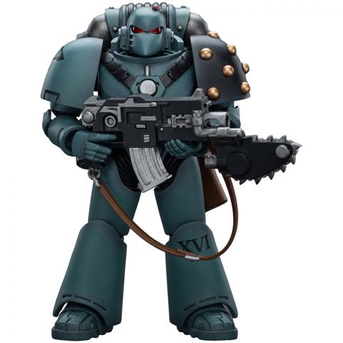 Фигурка JoyToy. Warhammer 30,000: Sons of Horus. MKVI Tactical Squad. Legionary with Bolter & Chainblade