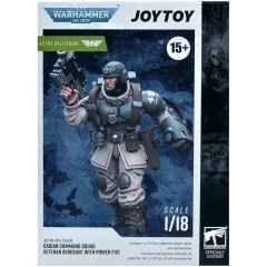 Фигурка JoyToy. Warhammer 40,000: Astra Militarum Veteran Sergeant with Power Fist