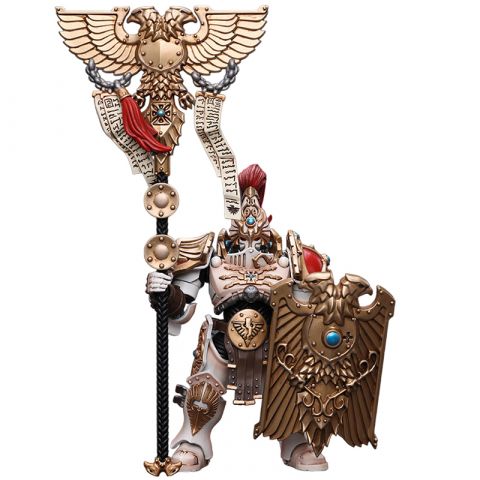 Фигурка JoyToy. Warhammer 40,000: Adeptus Custodes. Solar Watch Vexilus Praetor