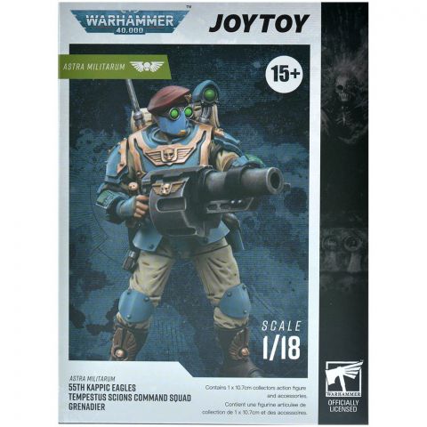 Фигурка JoyToy. Warhammer 40,000: Astra Militarum 55th Kappic Eagles Grenadier