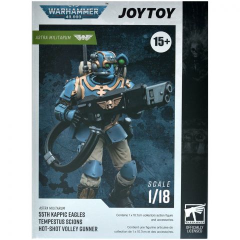 Фигурка JoyToy. Warhammer 40,000: Astra Militarum 55th Kappic Eagles Hot-shot Volley Gunner