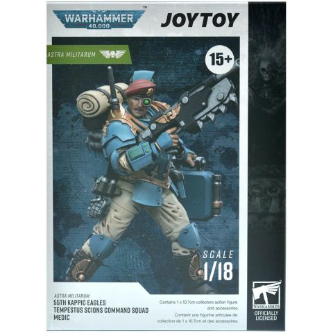 Фигурка JoyToy. Warhammer 40,000: Astra Militarum 55th Kappic Eagles Medic