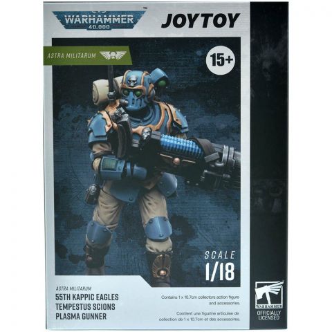 Фигурка JoyToy. Warhammer 40,000: Astra Militarum 55th Kappic Eagles Plasma Gunner