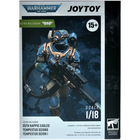 Фигурка JoyToy. Warhammer 40,000: Astra Militarum 55th Kappic Eagles Tempestus Scion 1