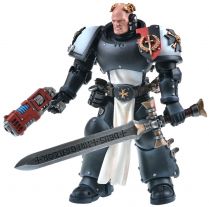 Фигурка JoyToy. Warhammer 40,000: Black Templars Emperor's Champion 