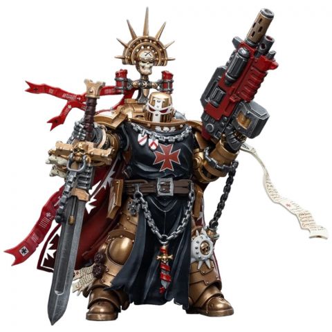 Фигурка JoyToy. Warhammer 40,000: Black Templars High Marshal Helbrecht