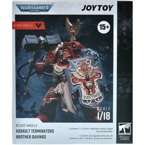 Фигурка JoyToy. Warhammer 40,000: Blood Angels Assault Terminators Brother Davinos