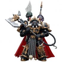 Фигурка JoyToy. Warhammer 40,000: Black Legion Chaos Lord in Terminator Armour