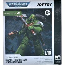 Фигурка JoyToy. Warhammer 40,000: Salamanders Assault Intercessors Sergeant Krajax