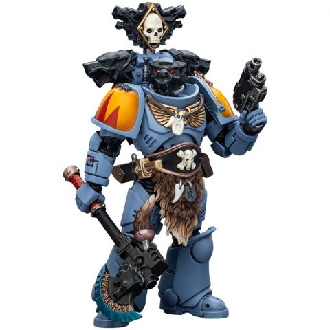 Фигурка JoyToy. Warhammer 40,000: Space Wolves. Claw Pack Brother Olaf