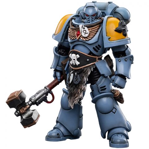 Фигурка JoyToy. Warhammer 40,000: Space Wolves. Claw Pack Brother Sigyrr Stoneshield