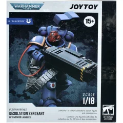 Фигурка JoyToy. Warhammer 40,000: Ultramarines Desolation Sergeant with Vengor Launcher