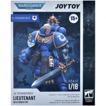 Фигурка JoyToy. Warhammer 40,000: Ultramarines Lieutenant with Power Fist