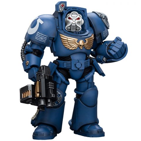 Фигурка JoyToy. Warhammer 40,000: Ultramarines Terminator Squad Terminator with Storm Bolter