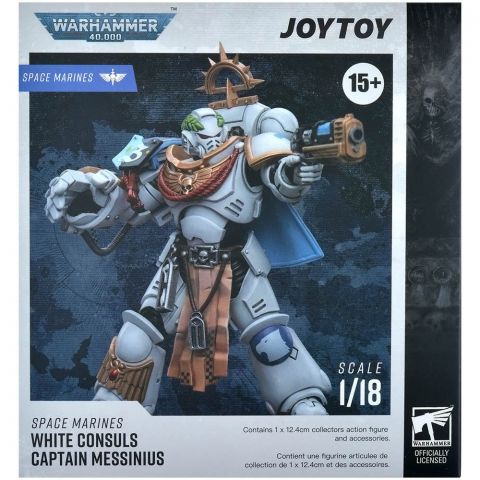 Фигурка JoyToy. Warhammer 40,000: Space Marines White Consuls Captain Messinius