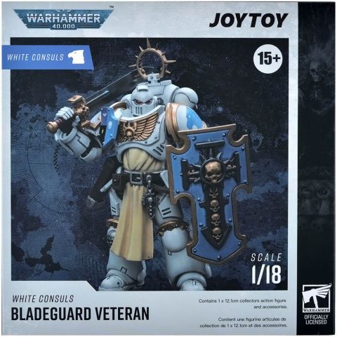 Фигурка JoyToy. Warhammer 40,000: White Consuls Bladeguard Veteran