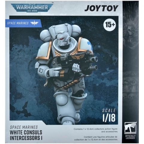 Фигурка JoyToy. Warhammer 40,000: Space Marines White Consuls Intercessors 1