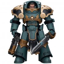 Фигурка JoyToy. Warhammer 30,000: Sons of Horus Tartaros Terminator Squad Sergeant with Volkite Charger and Power Sword