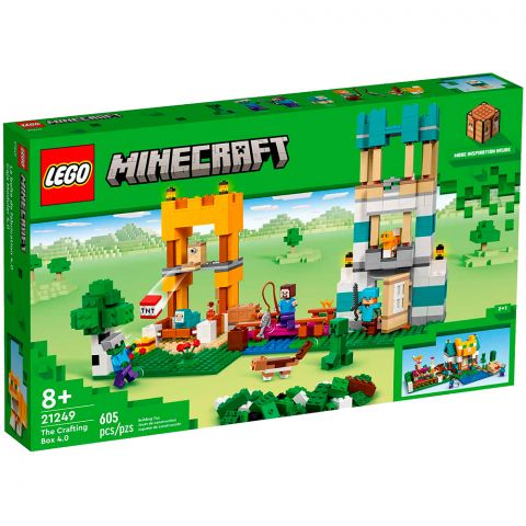 Конструктор LEGO Minecraft: Ящик для крафта 4.0 21249
