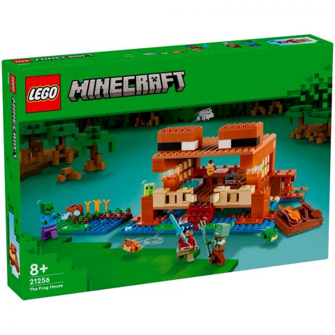 Конструктор LEGO Minecraft: Лягушачий домик 21256