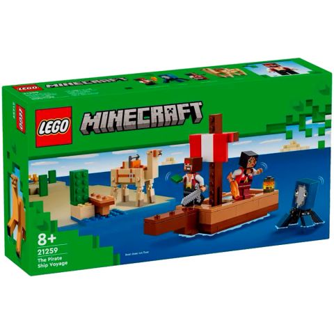 Конструктор LEGO Minecraft: Путешествие на пиратском корабле 21259