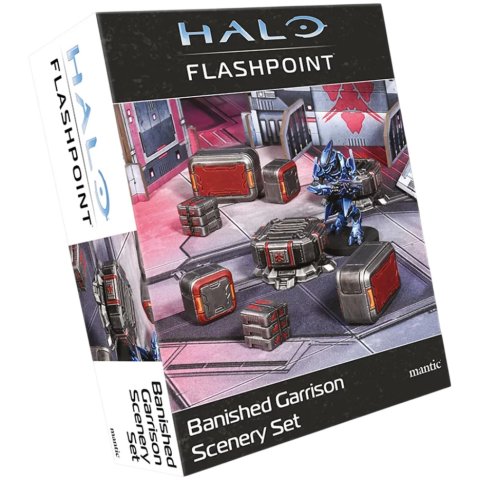 Halo: Flashpoint. Banished Garrison Scenery Set