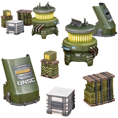 Halo: Flashpoint. UNSC Scenery Set
