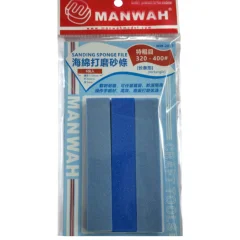 Набор шлифовальных губок MANWAH (#320-400; 6 шт.)