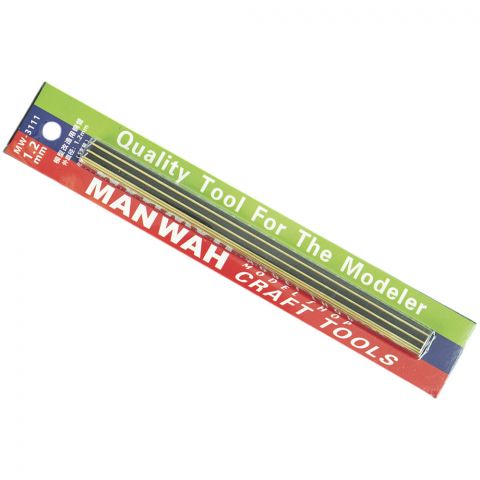 Латунная трубка MANWAH (1,2 мм, 5 шт.)