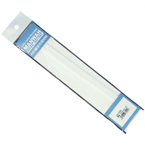 Круглая пластиковая трубка MANWAH (2x250 мм, 6 шт.)