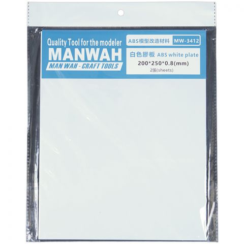 Пластиковый лист MANWAH (0,8x200x250 мм; 2 шт.)
