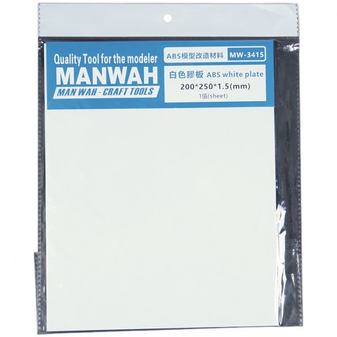 Пластиковый лист MANWAH (1,5x200x250 мм; 1 шт.)