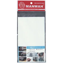 Маскировочная сеть MANWAH Тип II: белоснежный (с имитацией листьев)